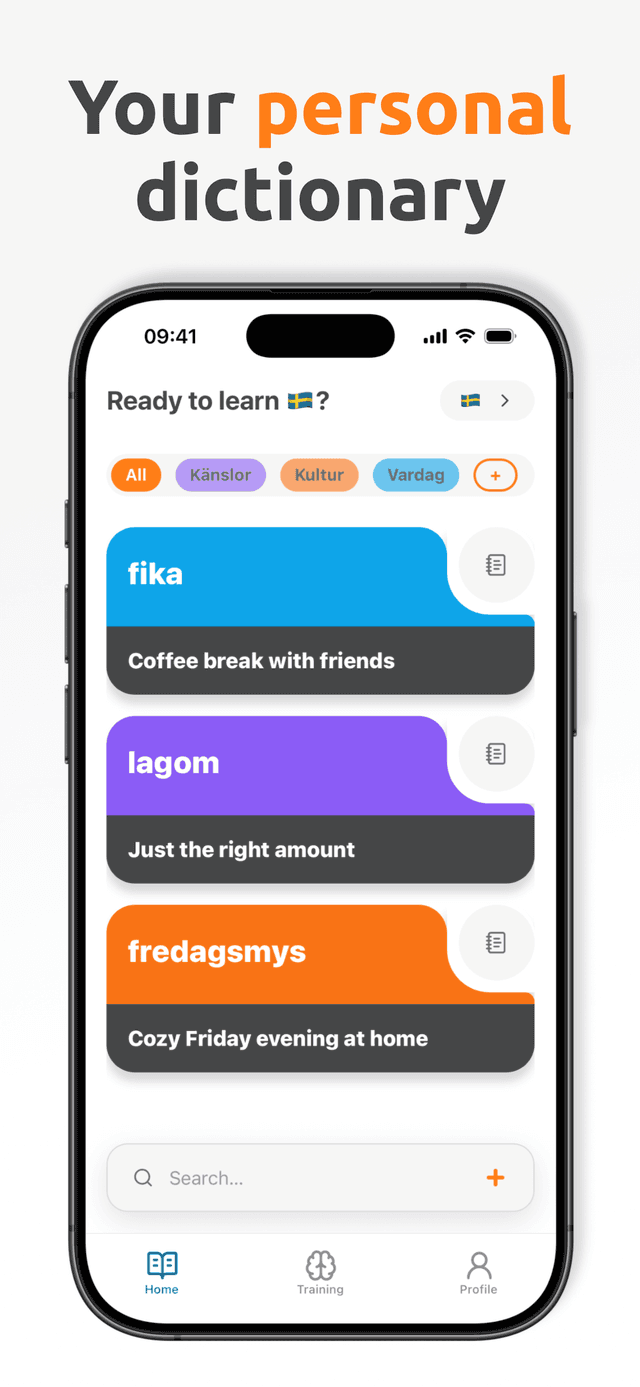 Lexi app screenshot 1
